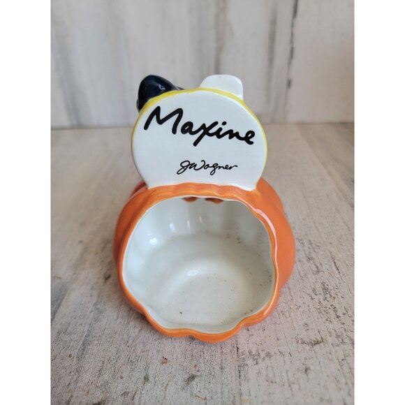 Hallmark Maxine kick or treat tea light Halloween candle holder - Picture 4 of 7